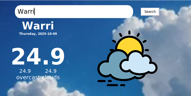 Weather Forecast Desktop App